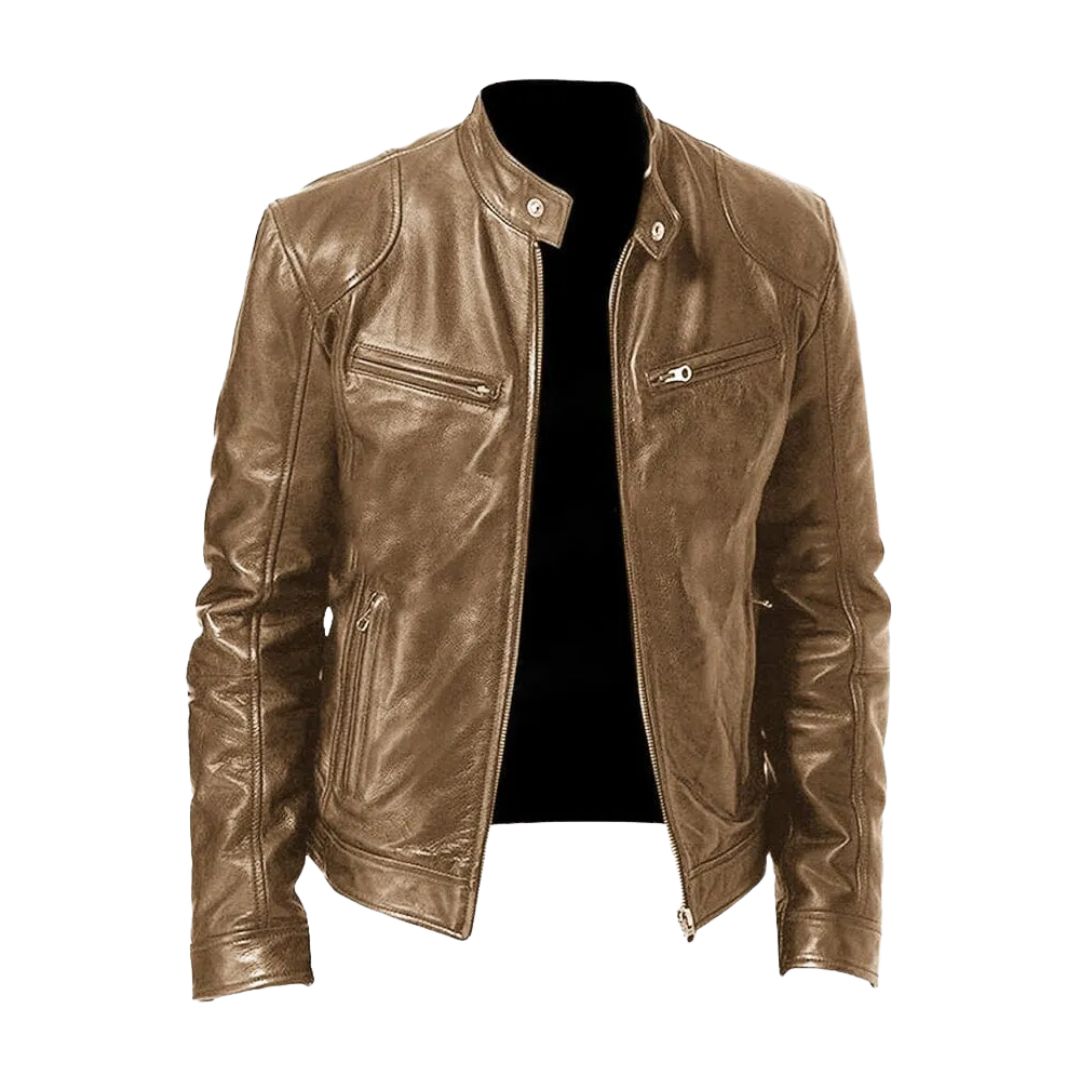 House of nate® | Casual Leather Jacket