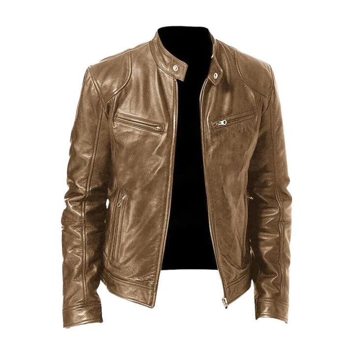 House of nate® | Casual Leather Jacket