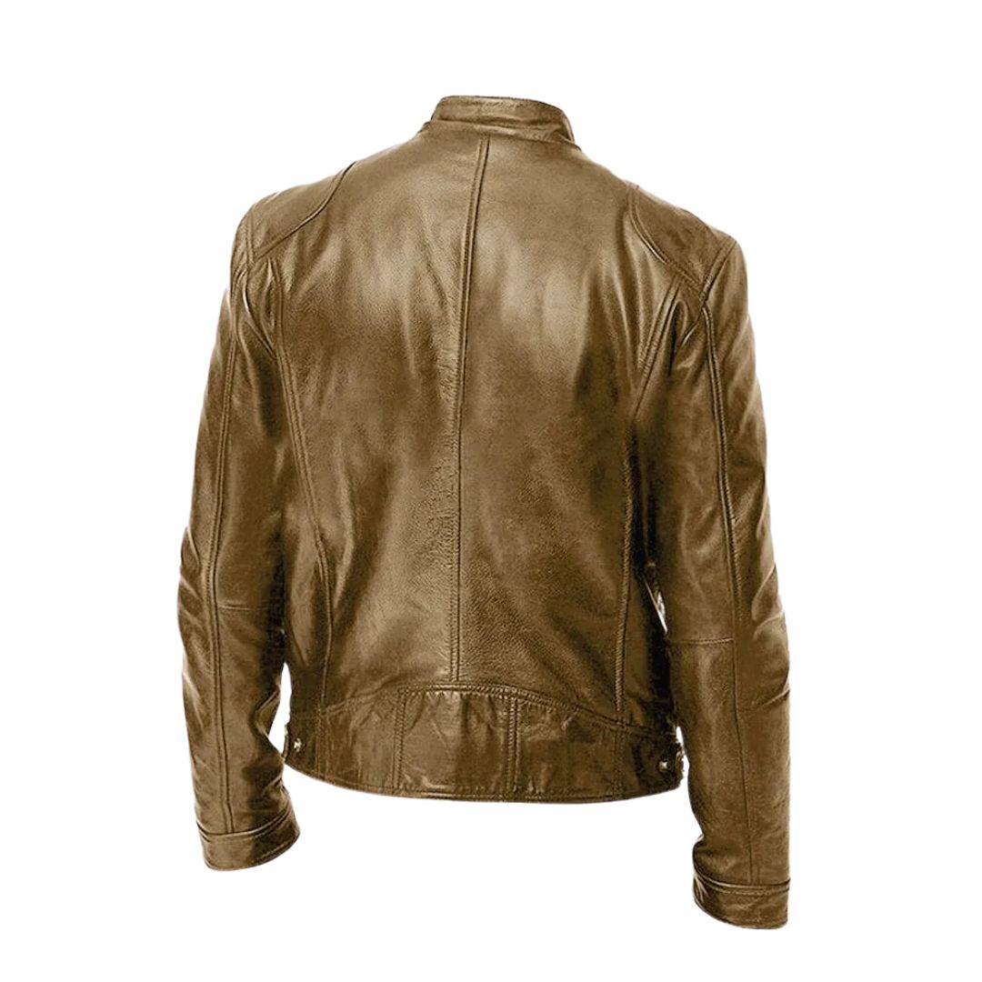 House of nate® | Casual Leather Jacket
