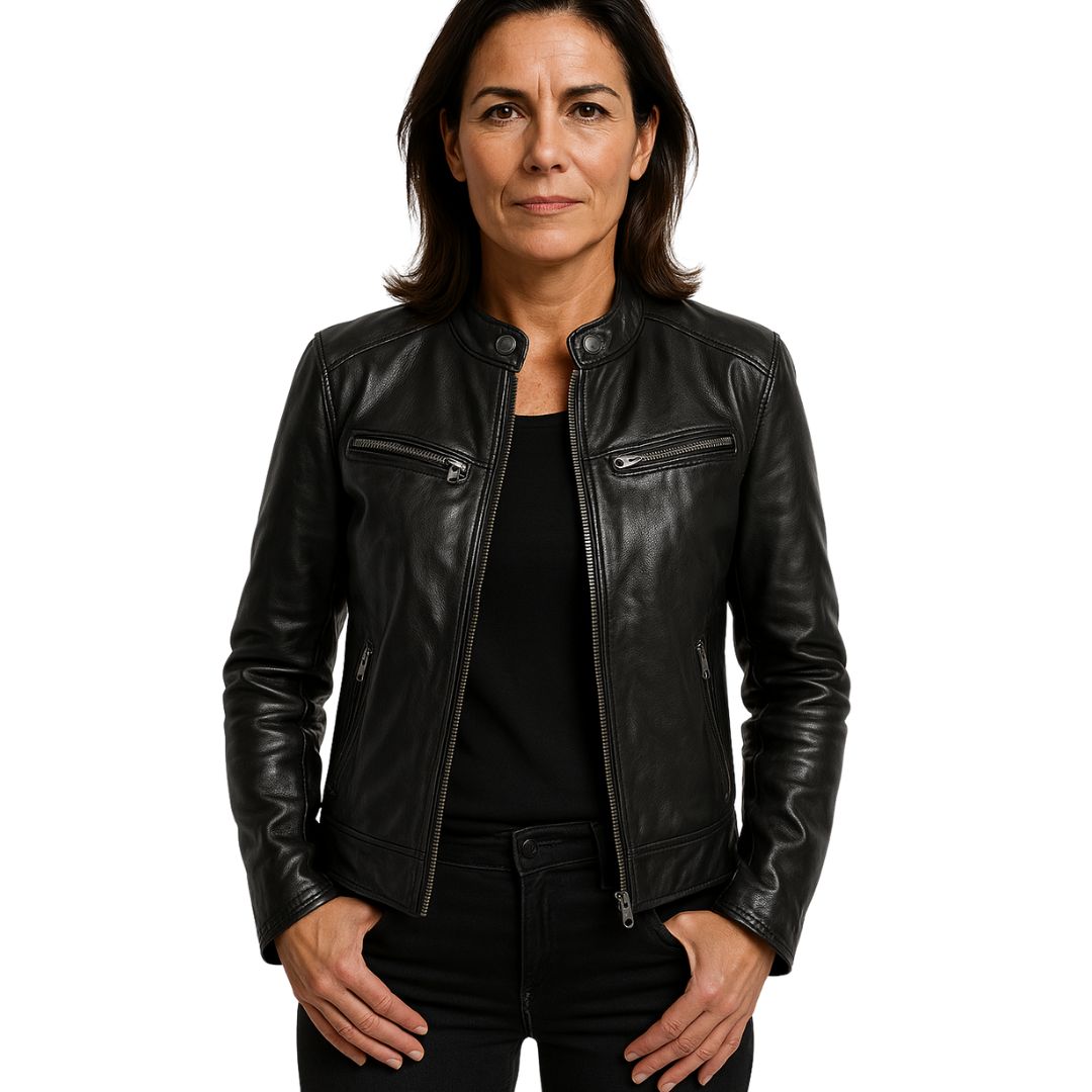 House of nate® | Casual Leather Jacket