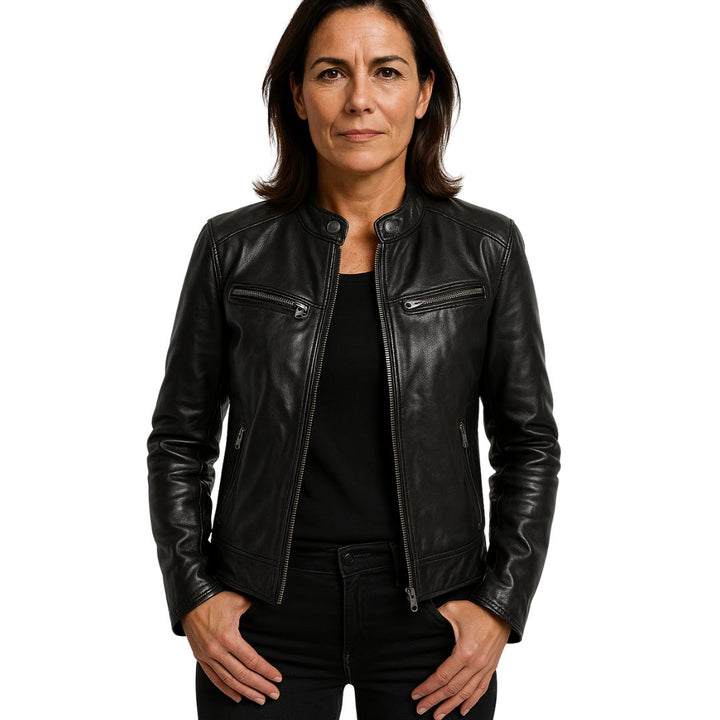 House of nate® | Casual Leather Jacket