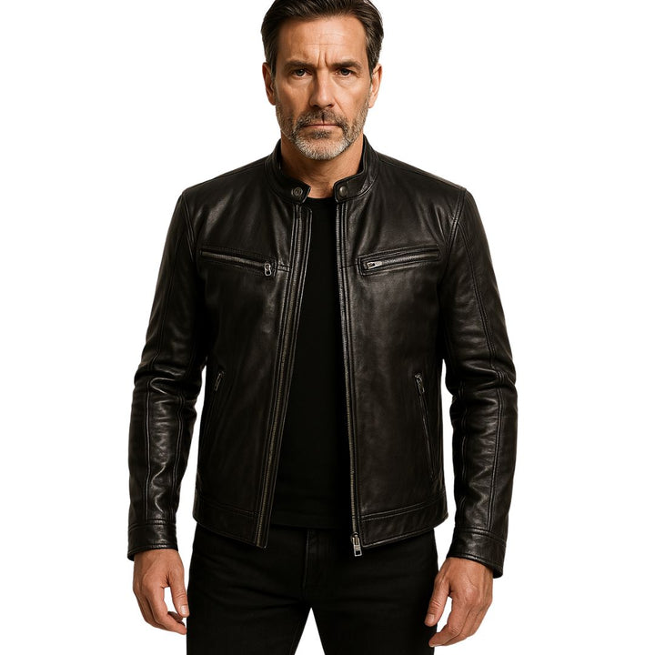 House of nate® | Casual Leather Jacket