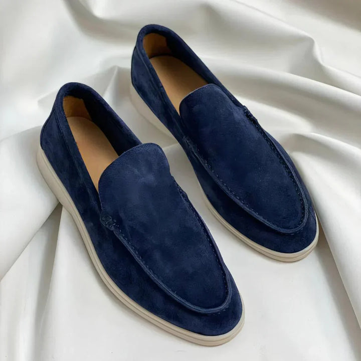 Elegant Suede Loafers by House Of Nate