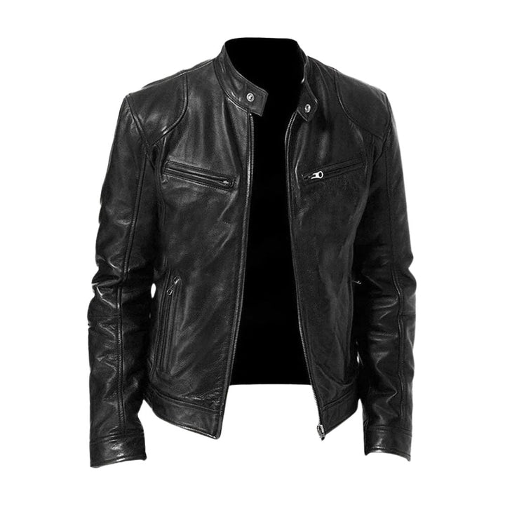 House of nate® | Casual Leather Jacket
