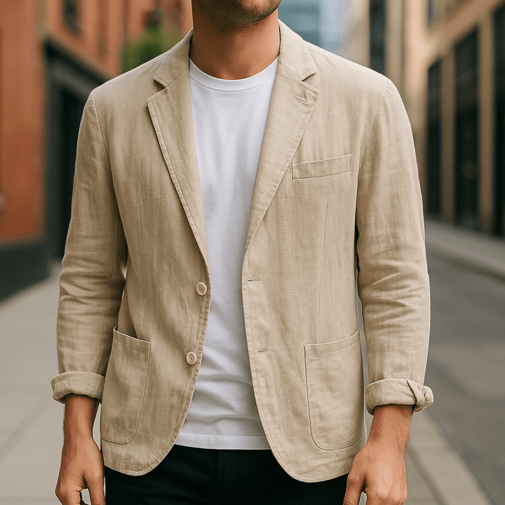 Mike  Linen Blazer