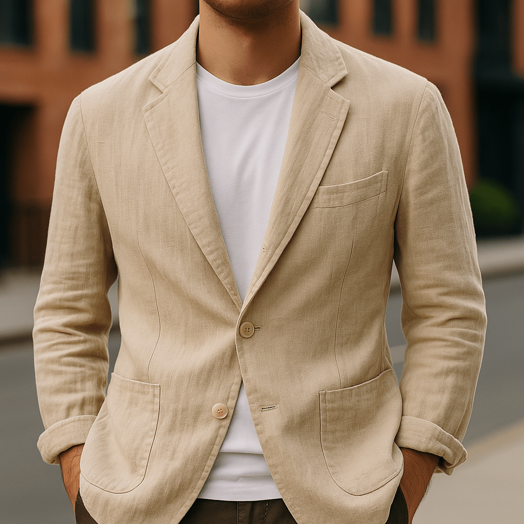 Mike  Linen Blazer