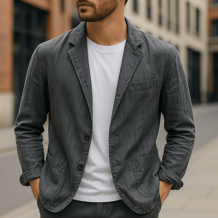 Mike  Linen Blazer
