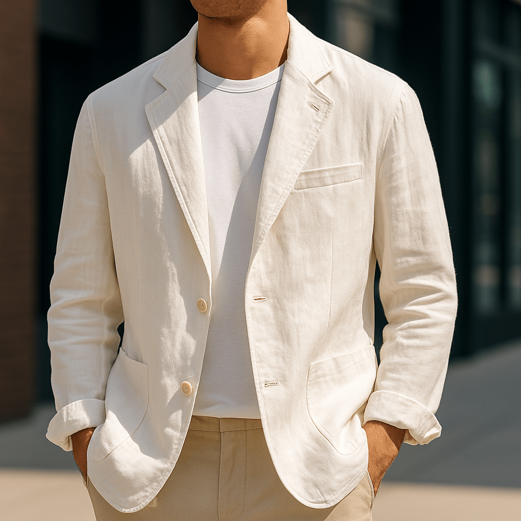 Mike  Linen Blazer