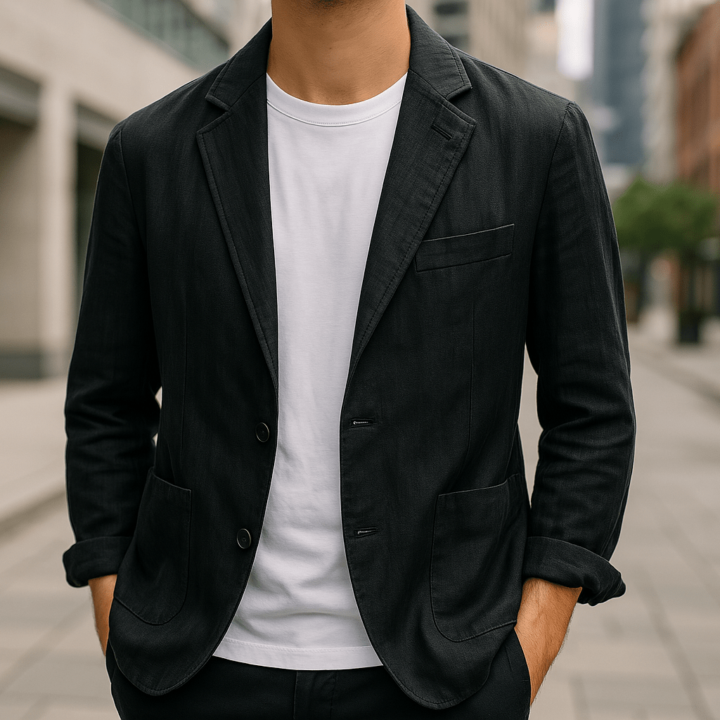 Mike  Linen Blazer