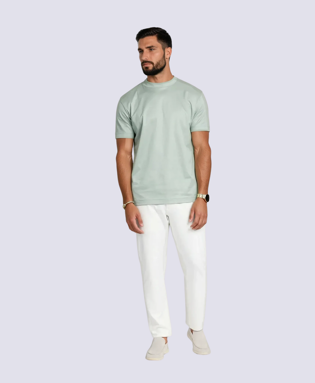 SILK COOL MINT LUXX T-SHIRT