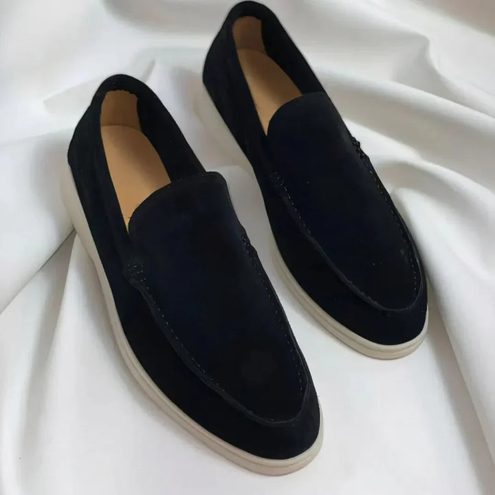 Elegant Suede Loafers by House Of Nate