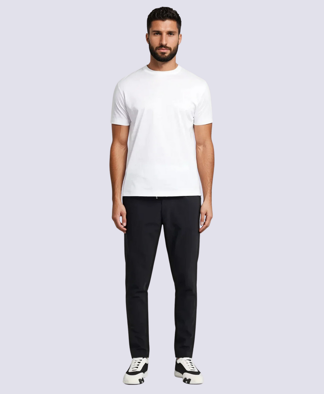 SILK WHITE LUXX T-SHIRT