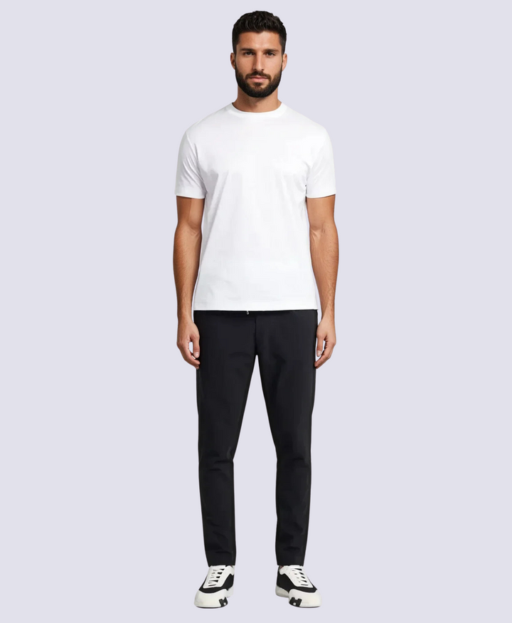 SILK WHITE LUXX T-SHIRT