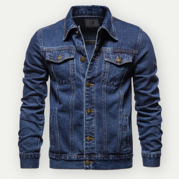 Damian Denim Trucker Jacket - Sturdy, Stylish and Timeless Design
