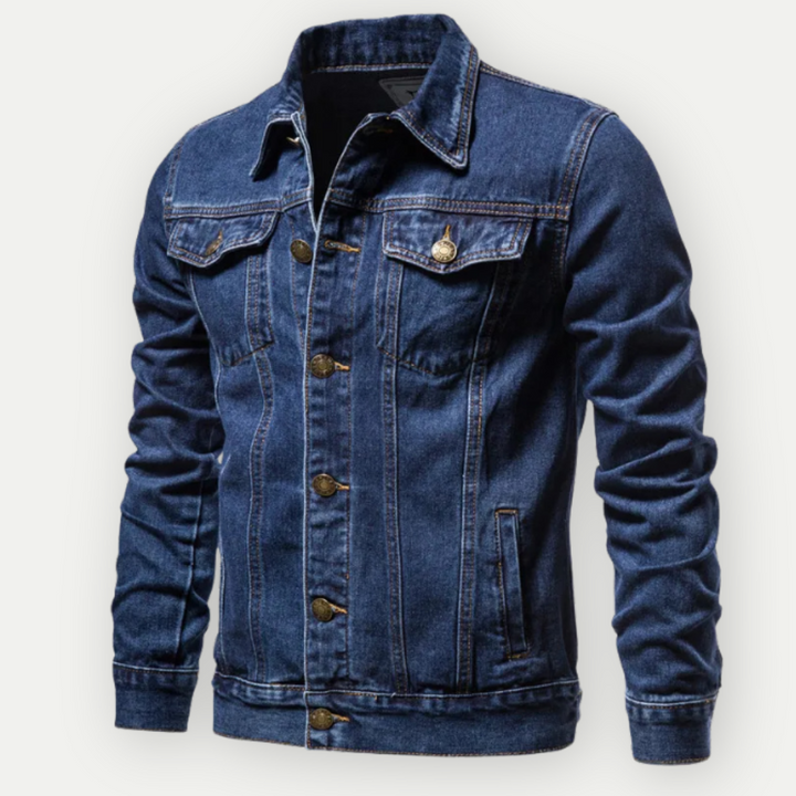 Damian Denim Trucker Jacket - Sturdy, Stylish and Timeless Design