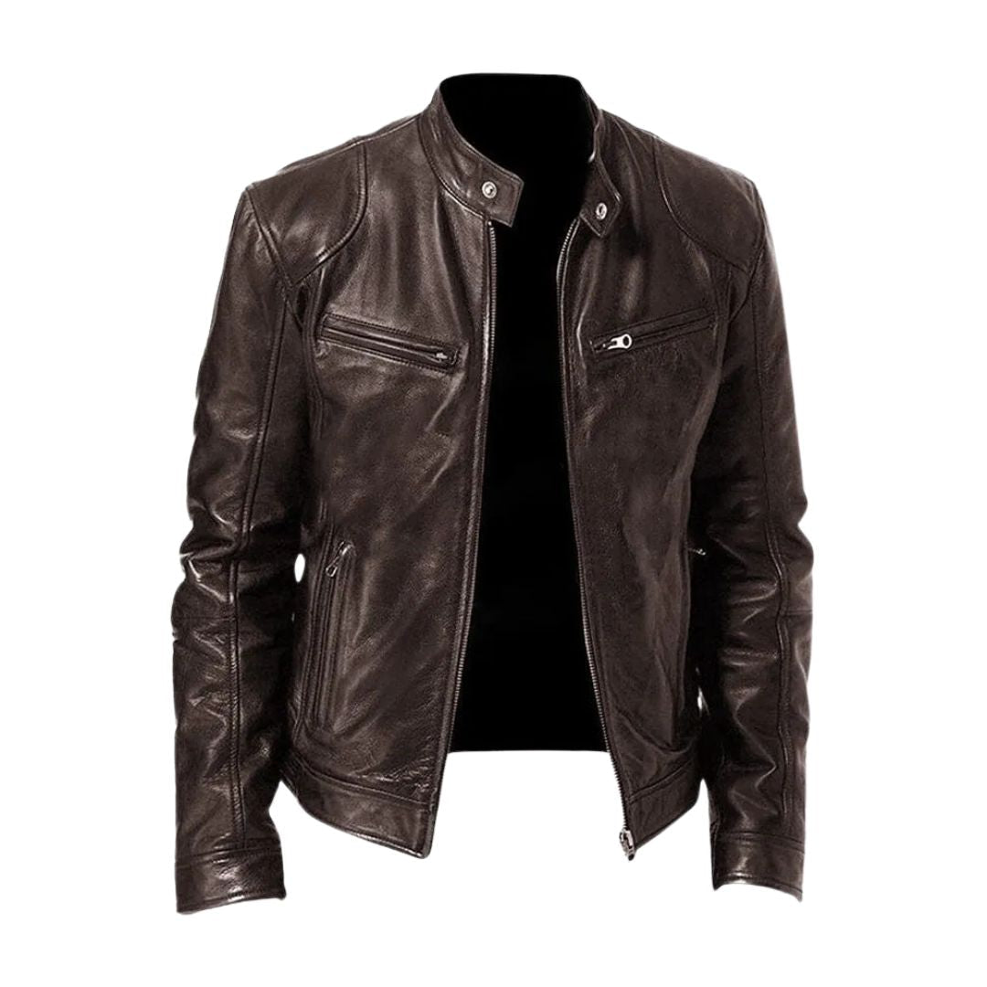 House of nate® | Casual Leather Jacket