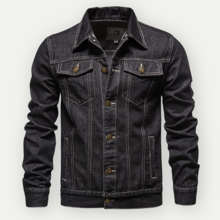Damian Denim Trucker Jacket - Sturdy, Stylish and Timeless Design