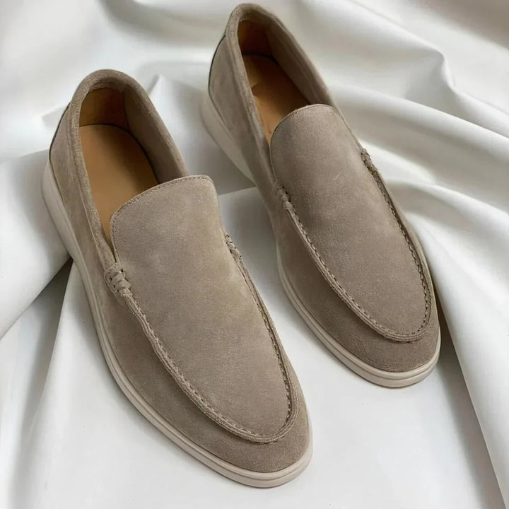 Elegant Suede Loafers by House Of Nate