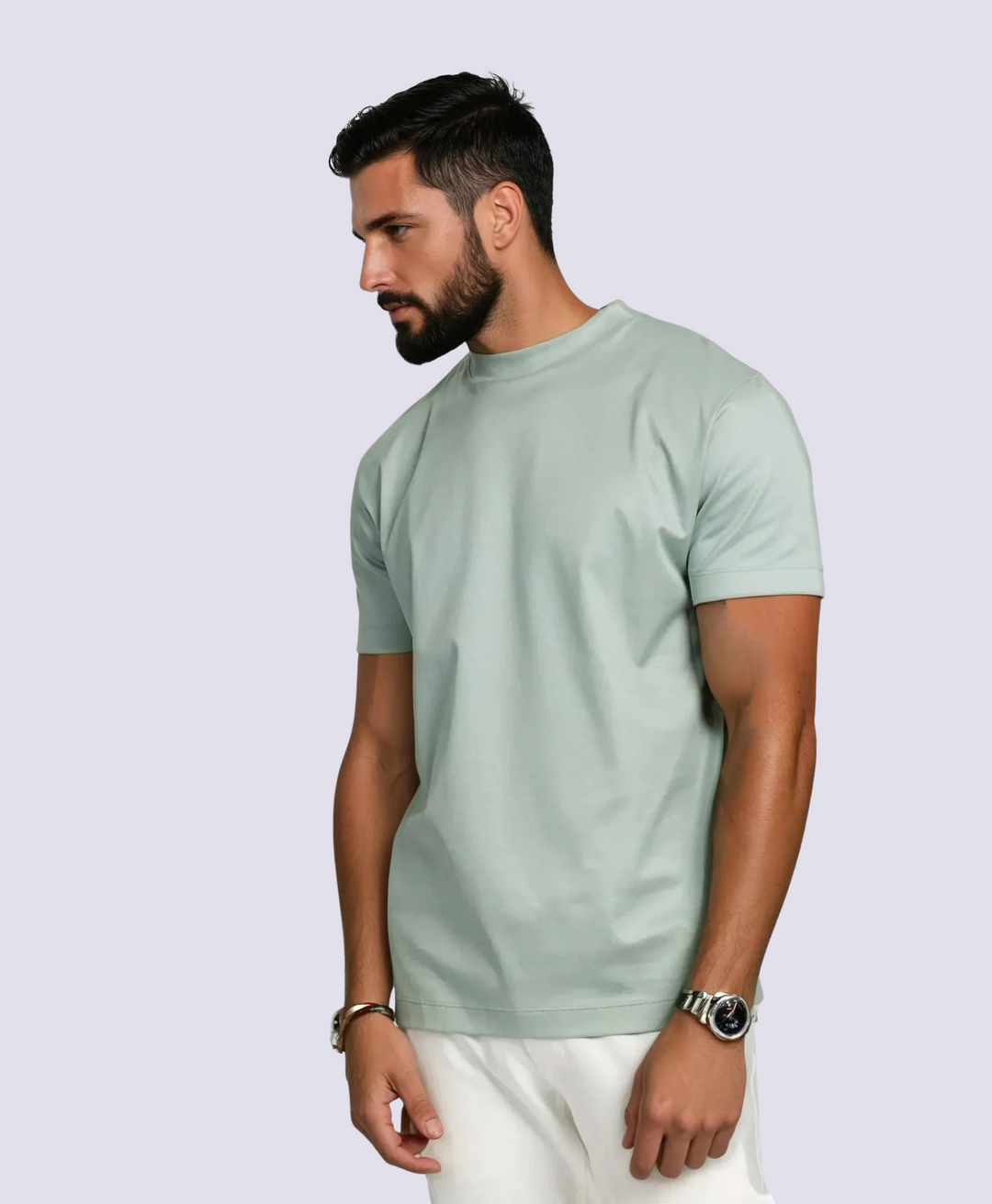 SILK COOL MINT LUXX T-SHIRT