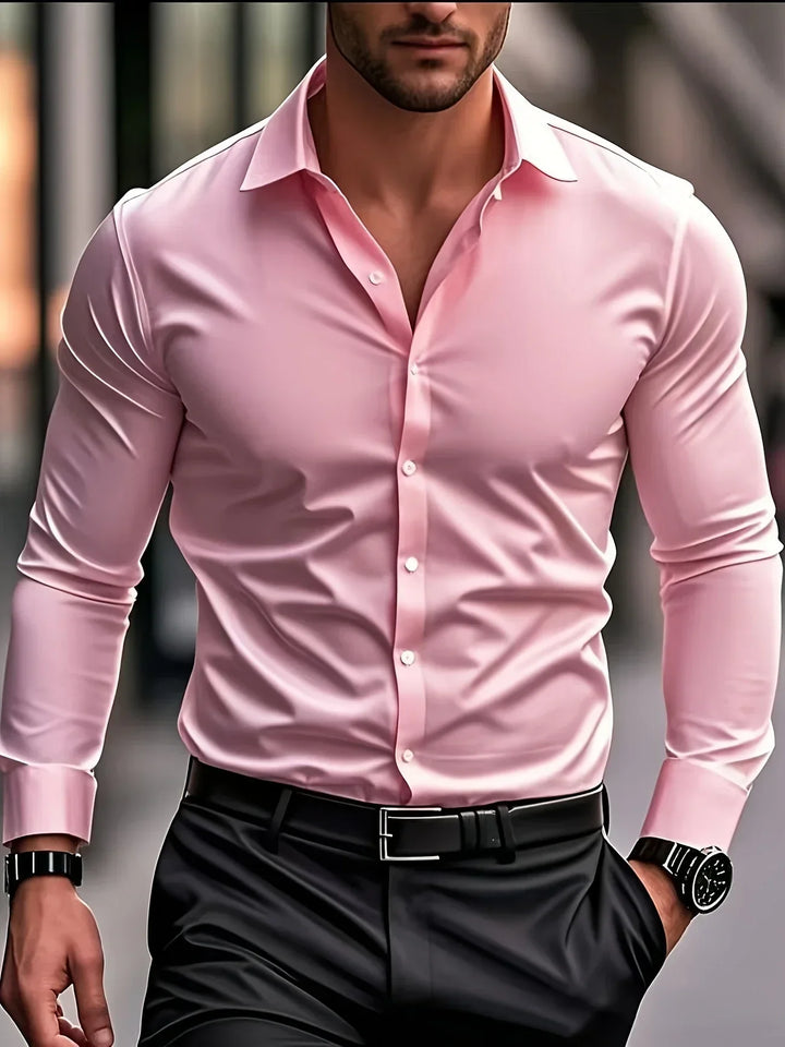 Aaron™ – Elegant Long Sleeve Shirt