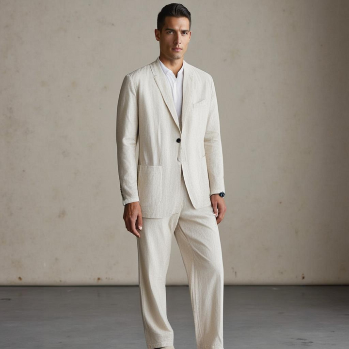 Frank™ | Elegant Linen Suit