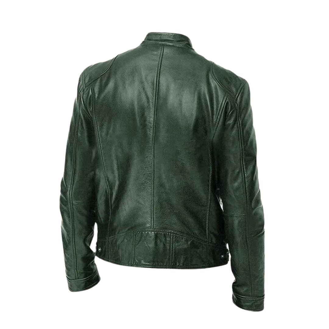 House of nate® | Casual Leather Jacket