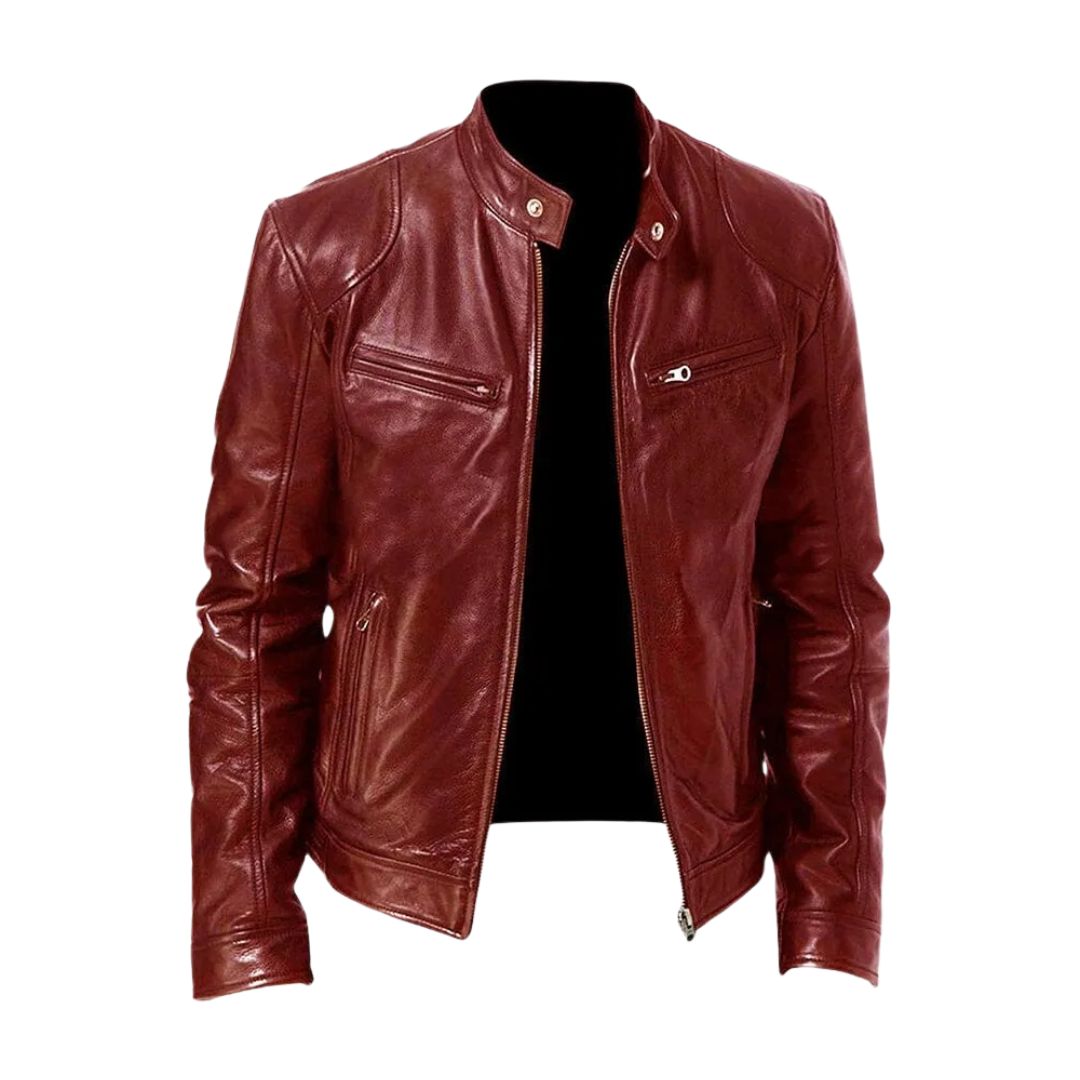 House of nate® | Casual Leather Jacket