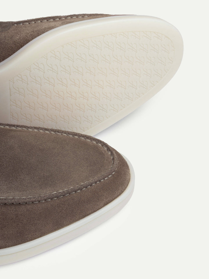 Ash Grey Yacht Loafers