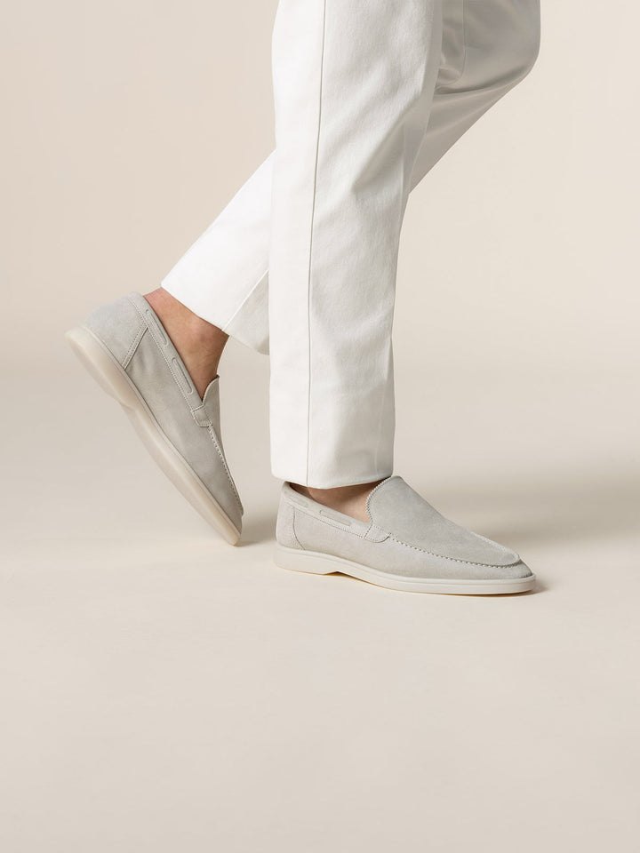 Grey Yacht Loafers