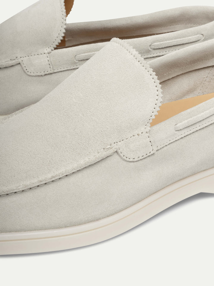 Grey Yacht Loafers