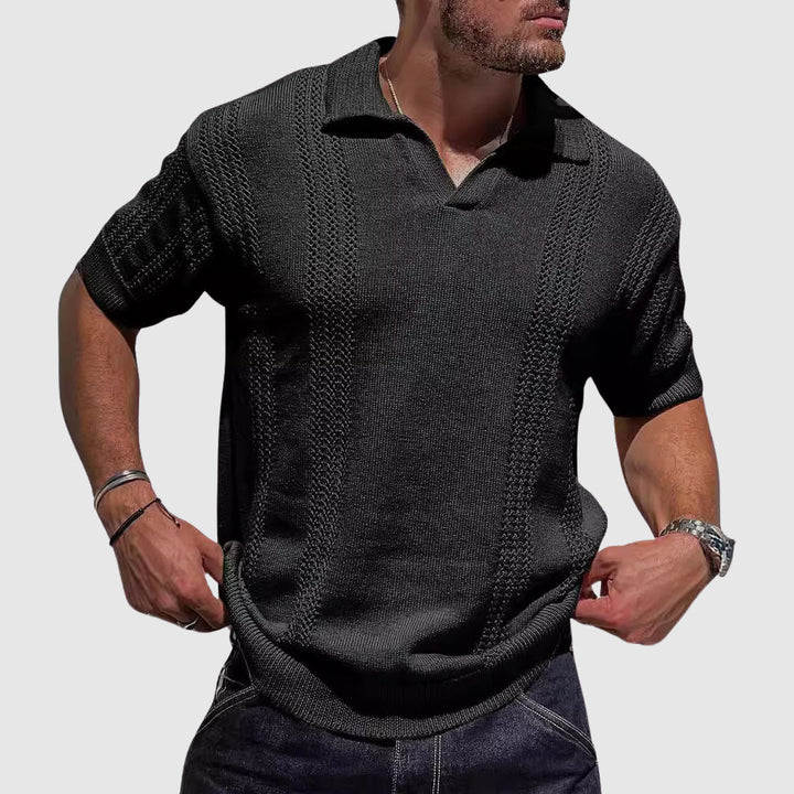 Elias™ | The Textured Summer Polo