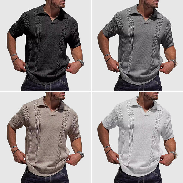 Elias™ | The Textured Summer Polo