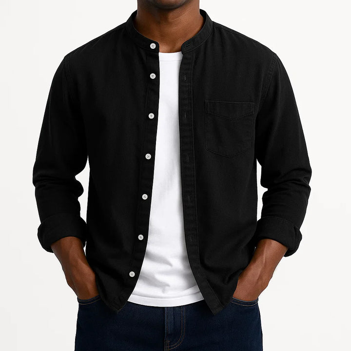 Theo™ | Laid-Back Mao Shirt