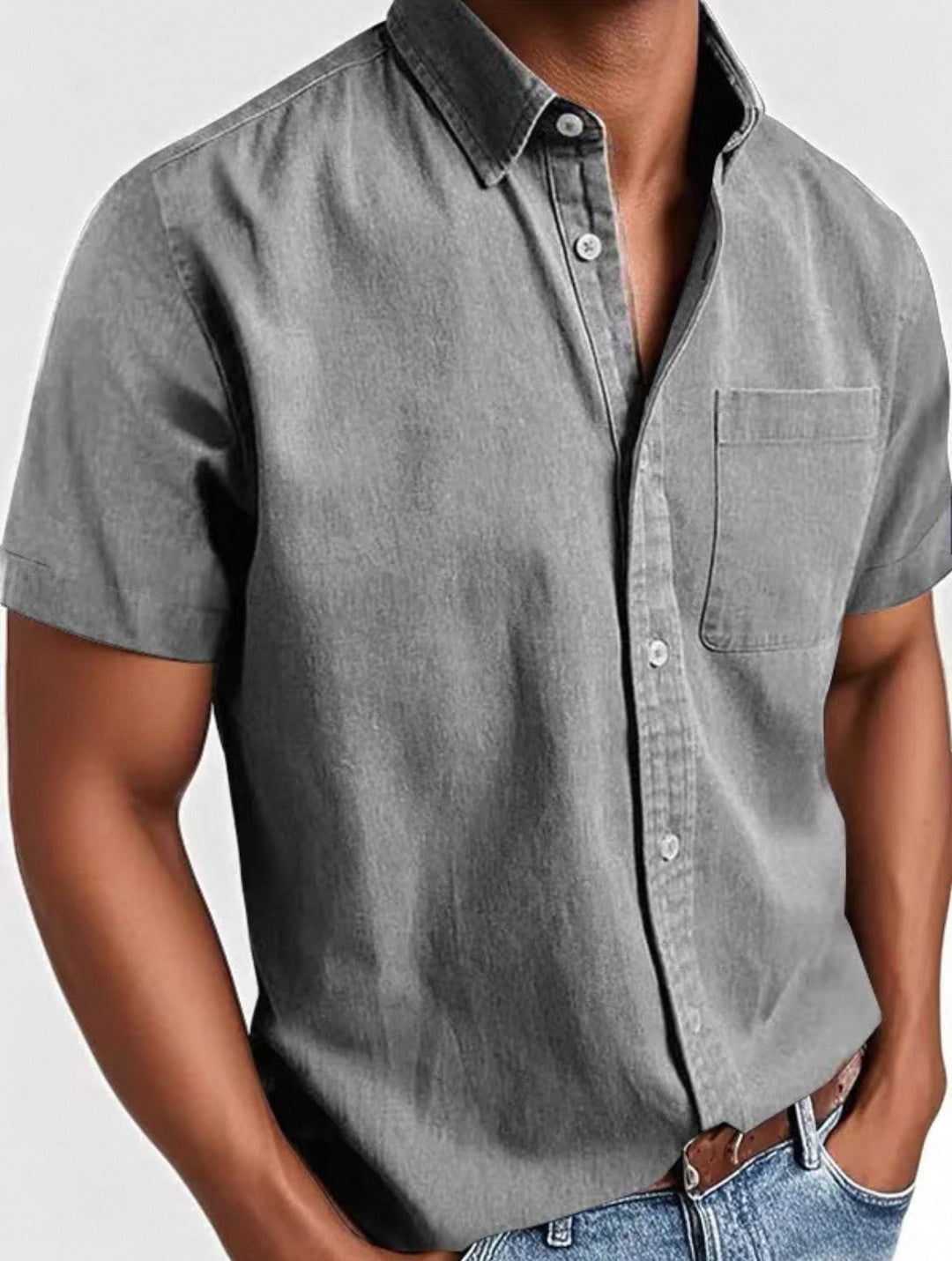 Miles™ | Cotton Short Sleeve Shirt