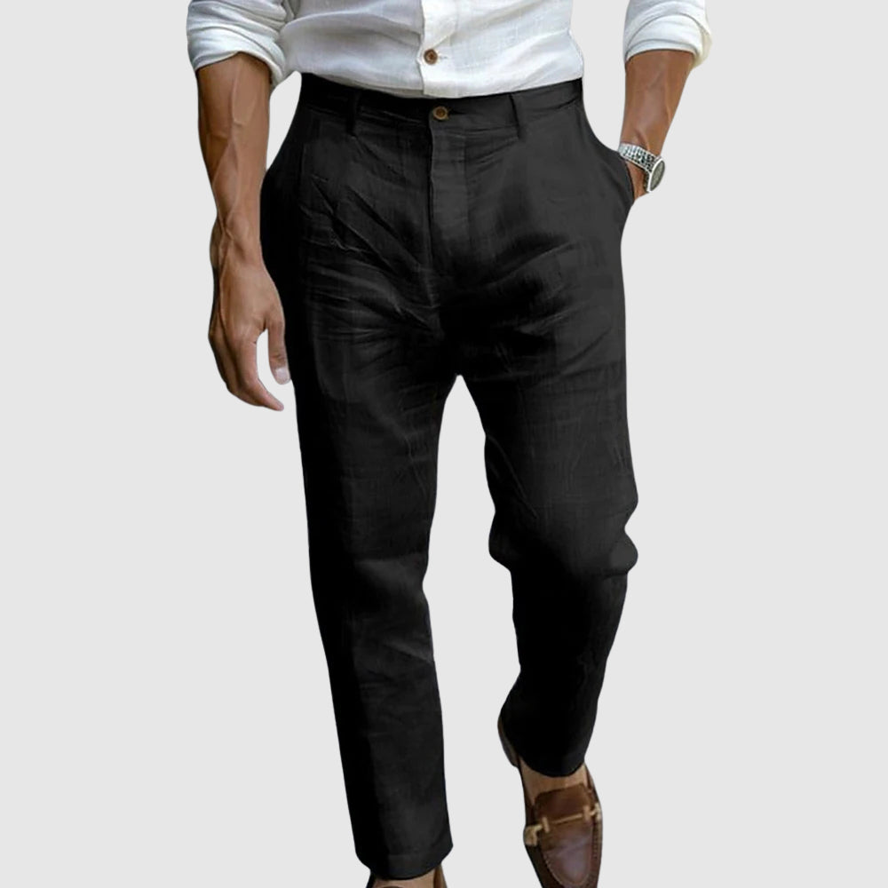 Monaco - Tropez Chic Linen Pants