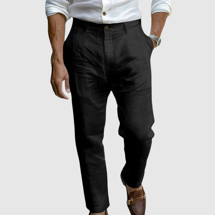 Monaco - Tropez Chic Linen Pants