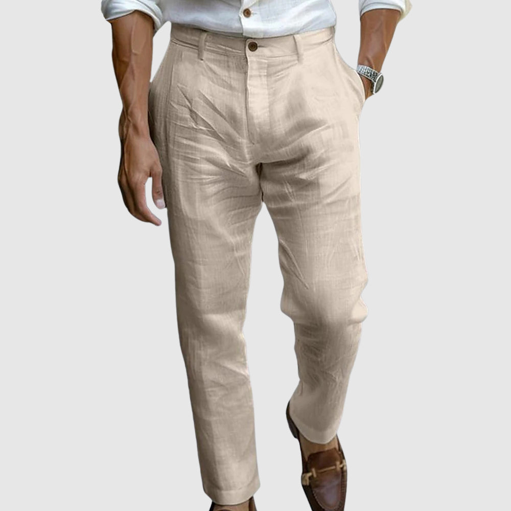 Monaco - Tropez Chic Linen Pants