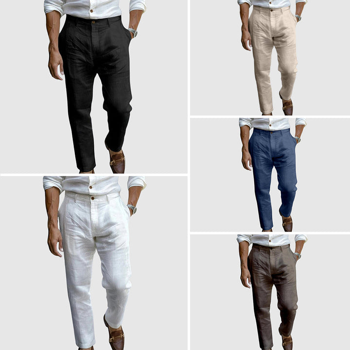 Monaco - Tropez Chic Linen Pants