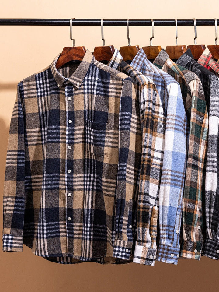 House Of Nate - Cotton checked shirt