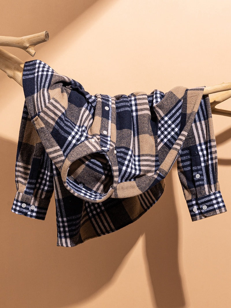 House Of Nate - Cotton checked shirt