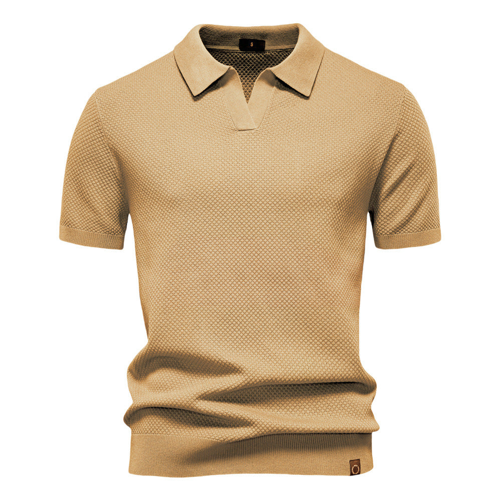House Of Nate - Structured polo shirt