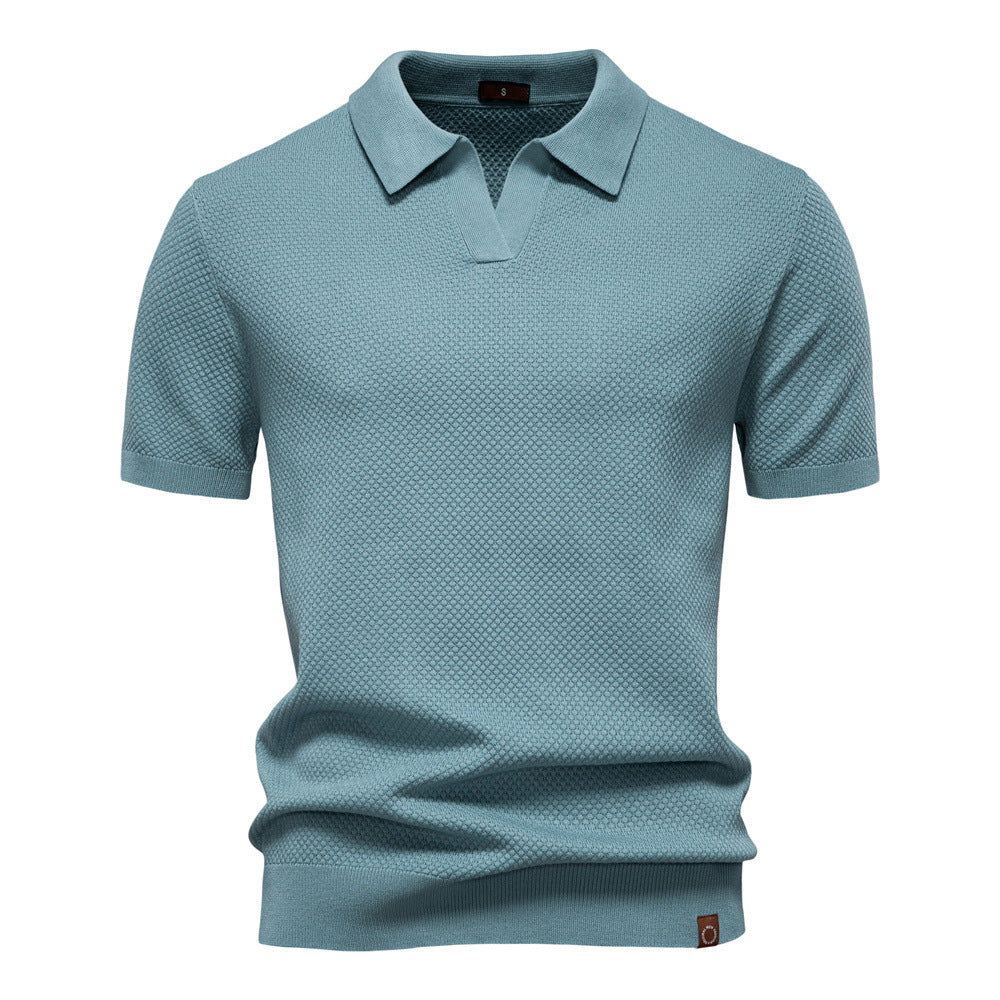 House Of Nate - Structured polo shirt