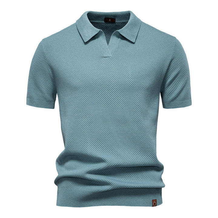 House Of Nate - Structured polo shirt