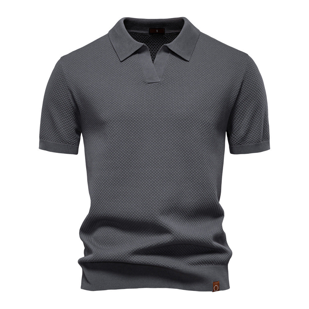 House Of Nate - Structured polo shirt