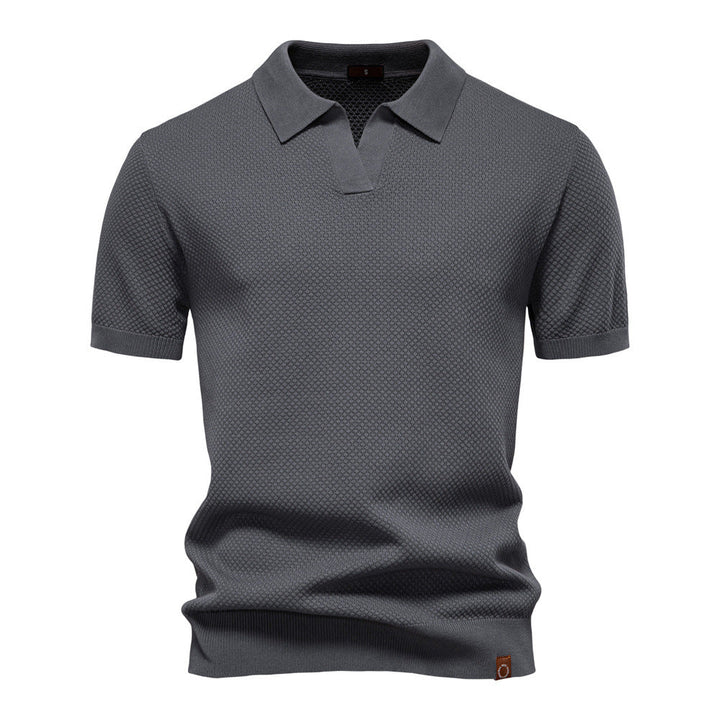 House Of Nate - Structured polo shirt