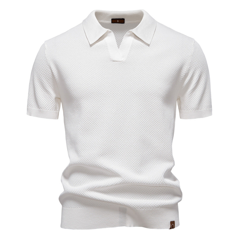 House Of Nate - Structured polo shirt