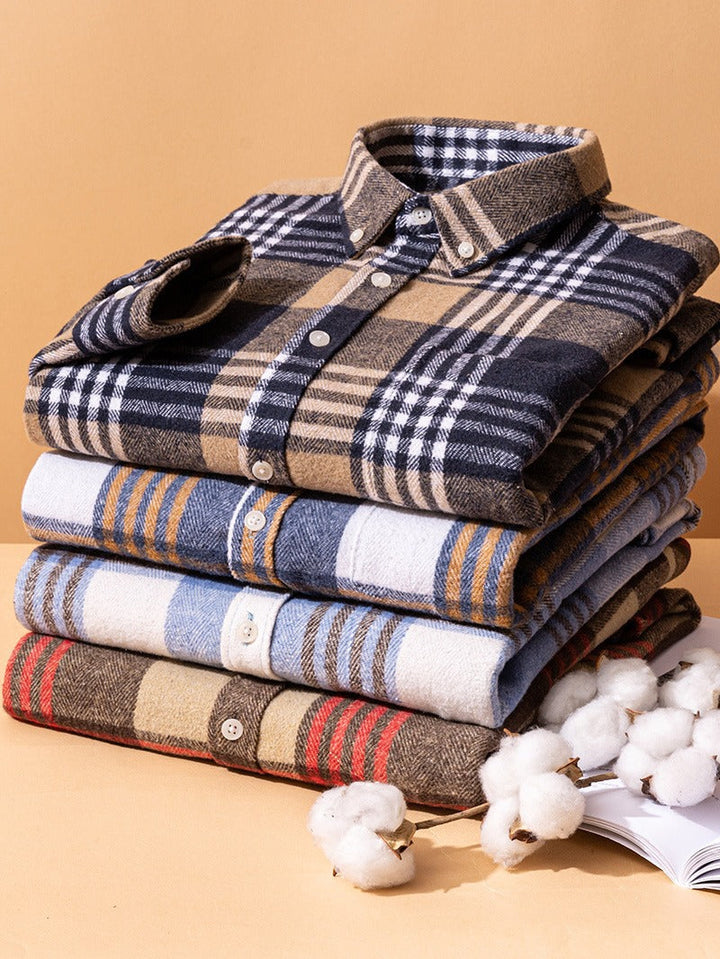 House Of Nate - Cotton checked shirt