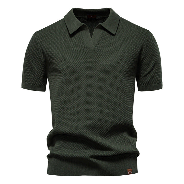 House Of Nate - Structured polo shirt