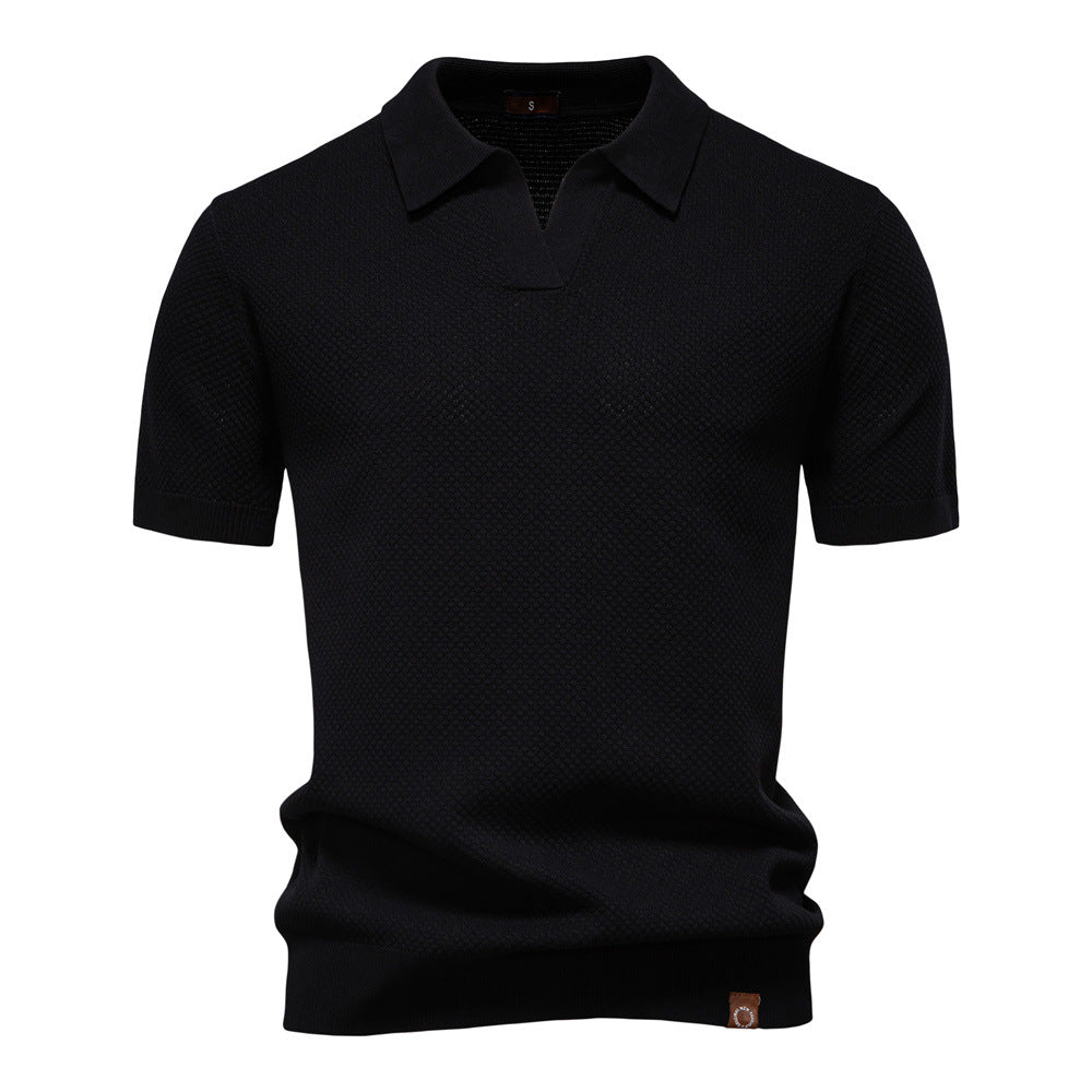 House Of Nate - Structured polo shirt