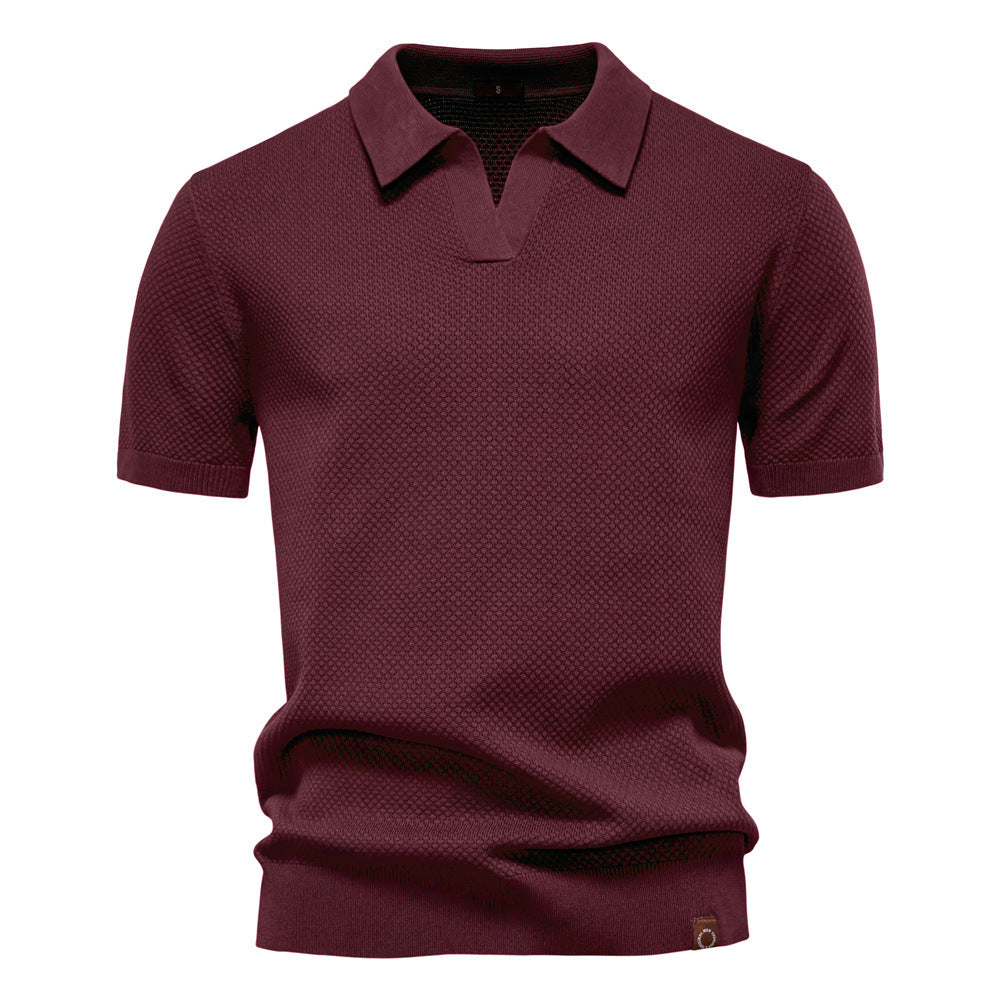 House Of Nate - Structured polo shirt